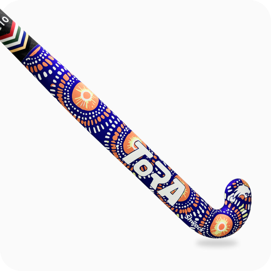 Tora Shwack Blue - 10% Carbon - Junior Hockey Stick