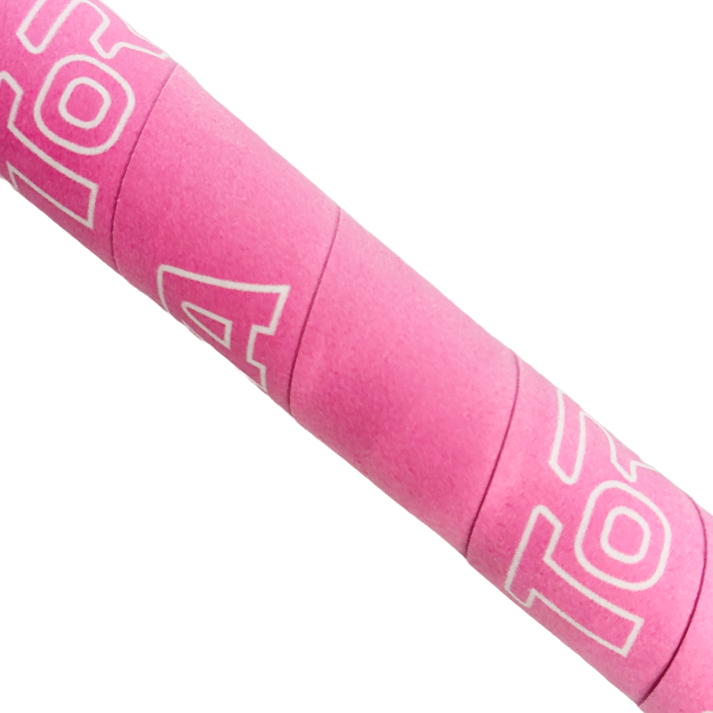 Tora pink logo chamois grip
