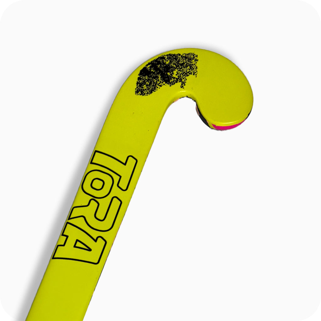 Tora Shwack Yellow - 10% Carbon - junior hockey sticks